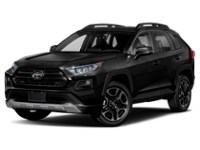 2019 Toyota RAV4 AWD Trail Midnight Black Metallic  Shot 4