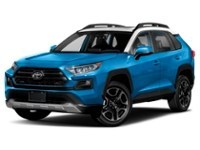 2019 Toyota RAV4 AWD Trail Blue Flame w/White Roof  Shot 10