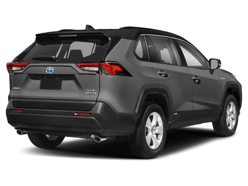 2020 Toyota RAV4 Hybrid Hybrid XLE AWD Magnetic Grey Metallic w/Black Roof  Shot 12