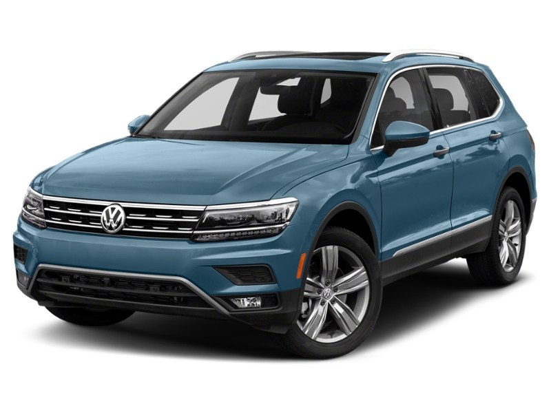 2021 Volkswagen Tiguan Highline 4MOTION Stone Blue Metallic  Shot 29