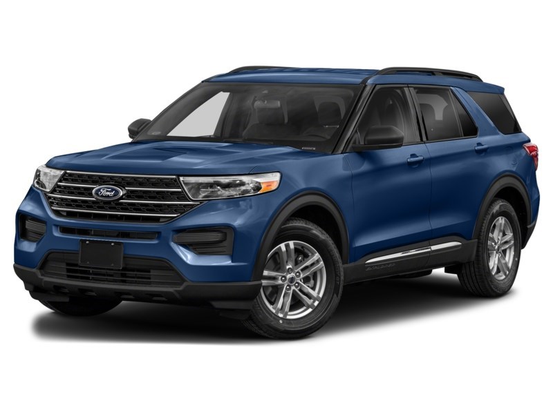 2022 Ford Explorer XLT | 4WD | SPORT PKG | ROOF | NAV | TOW | 20s Atlas Blue Metallic  Shot 1