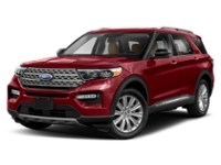 2023 Ford Explorer Limited 4WD Rapid Red Metallic Tinted Clearcoat  Shot 16