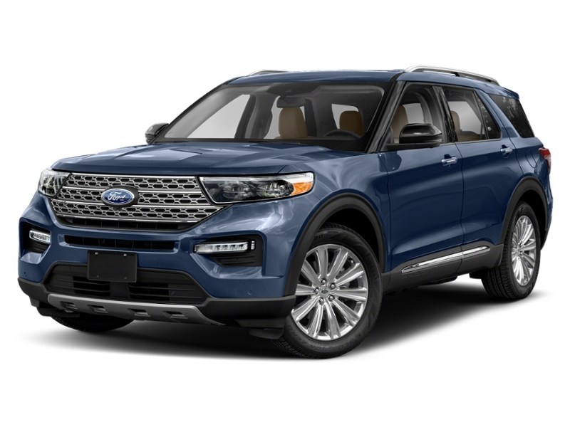 2023 Ford Explorer Limited 4WD Stone Blue Metallic  Shot 47