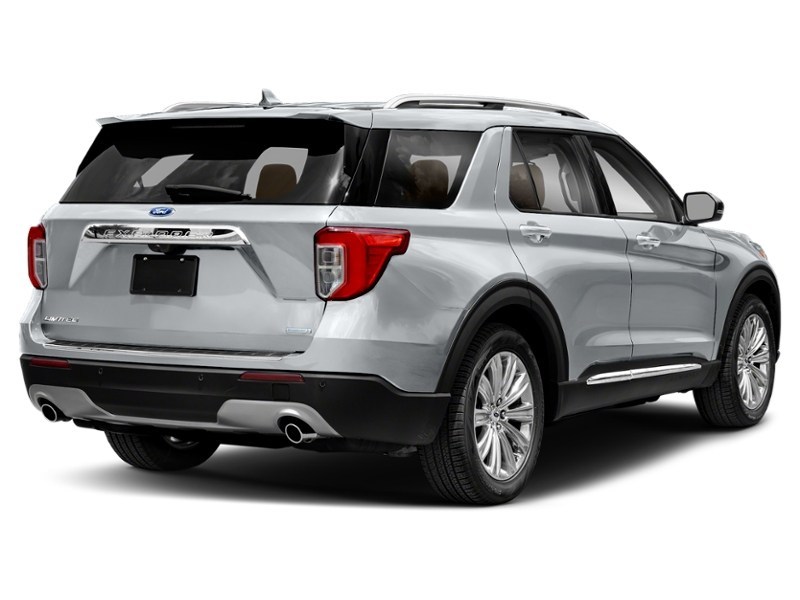 2023 Ford Explorer Limited 4WD Iconic Silver Metallic  Shot 2