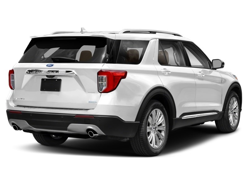 2021 Ford Explorer Limited 4WD Star White Metallic Tri-Coat  Shot 12