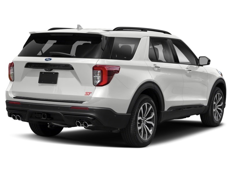 2022 Ford Explorer ST 4WD Star White Metallic Tri-Coat  Shot 6