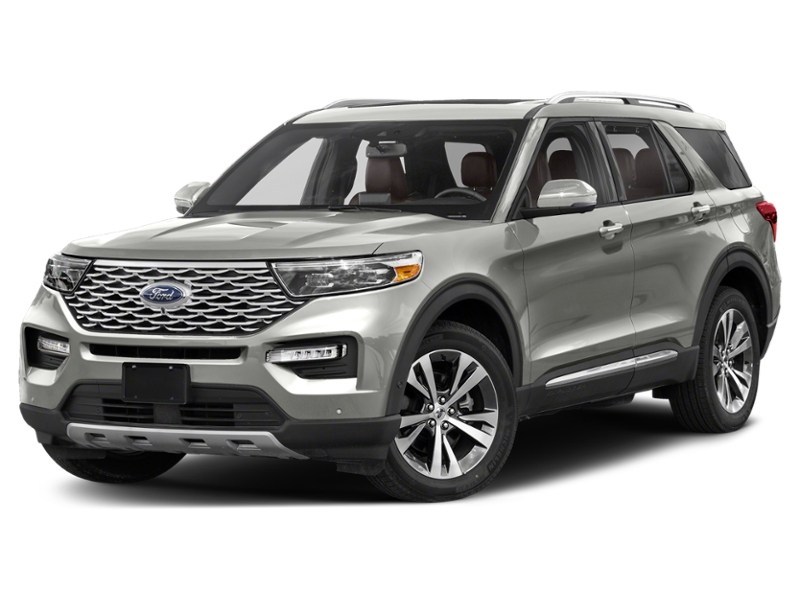 2021 Ford Explorer Platinum 4WD Iconic Silver Metallic  Shot 23