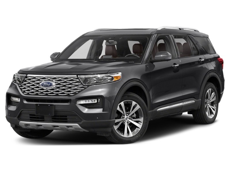 2021 Ford Explorer Platinum 4WD Agate Black Metallic  Shot 36