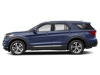 2021 Ford Explorer Platinum 4WD Infinite Blue Metallic Tinted Clearcoat  Shot 3