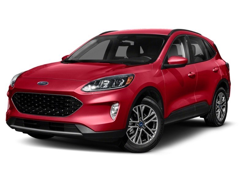 2020 Ford Escape SEL AWD Rapid Red Metallic Tinted Clearcoat  Shot 4