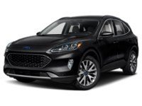 2021 Ford Escape Titanium Hybrid AWD Agate Black Metallic  Shot 4