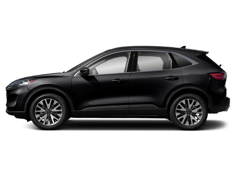 2021 Ford Escape Titanium Hybrid AWD Agate Black Metallic  Shot 3