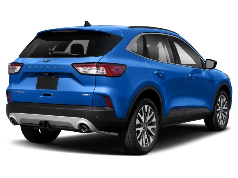2021 Ford Escape Titanium Hybrid AWD Velocity Blue Metallic  Shot 6