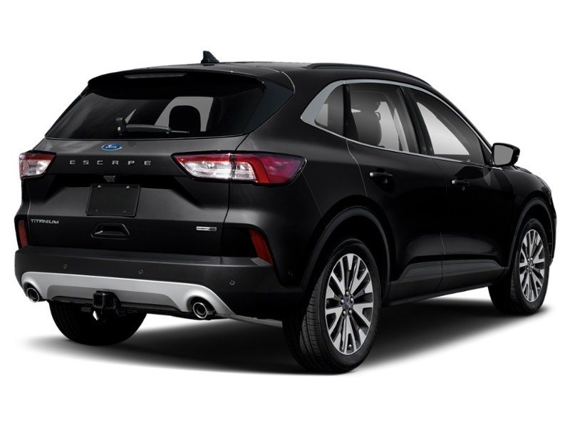2021 Ford Escape Titanium Hybrid AWD Agate Black Metallic  Shot 6