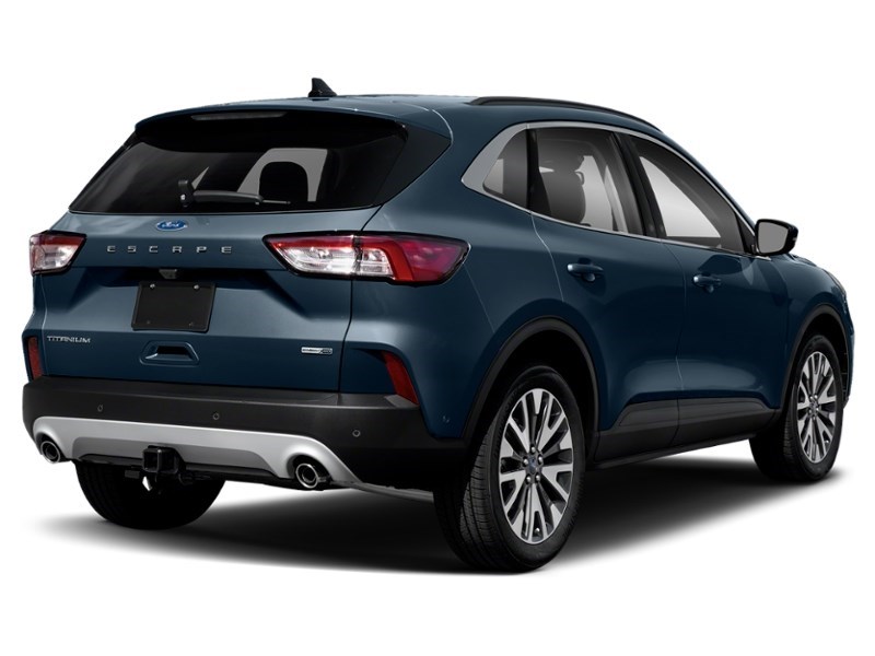 2021 Ford Escape Titanium Hybrid AWD Antimatter Blue Metallic  Shot 42