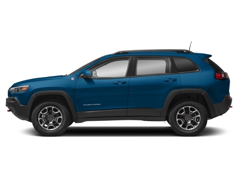 2022 Jeep Cherokee Trailhawk Elite 4x4 Hydro Blue Pearl  Shot 12