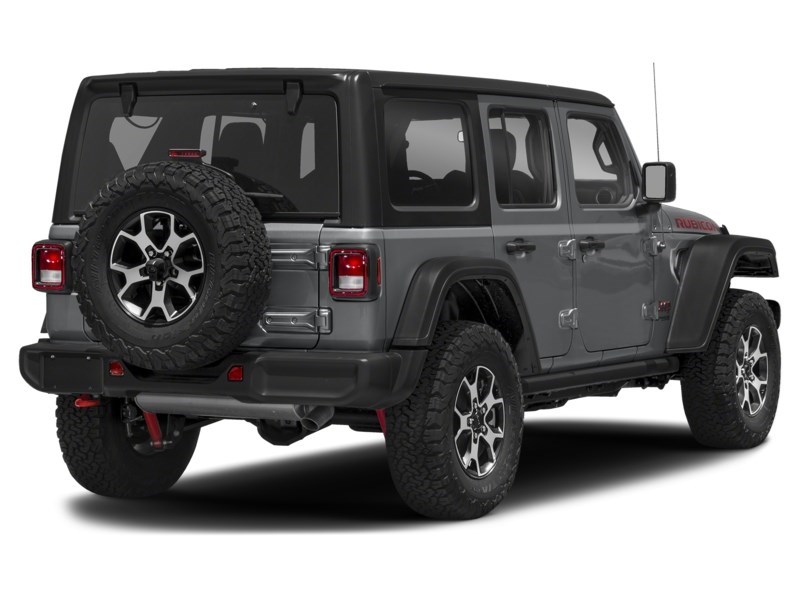2021 Jeep Wrangler Unlimited Unlimited Rubicon 4x4 Billet Silver Metallic  Shot 2