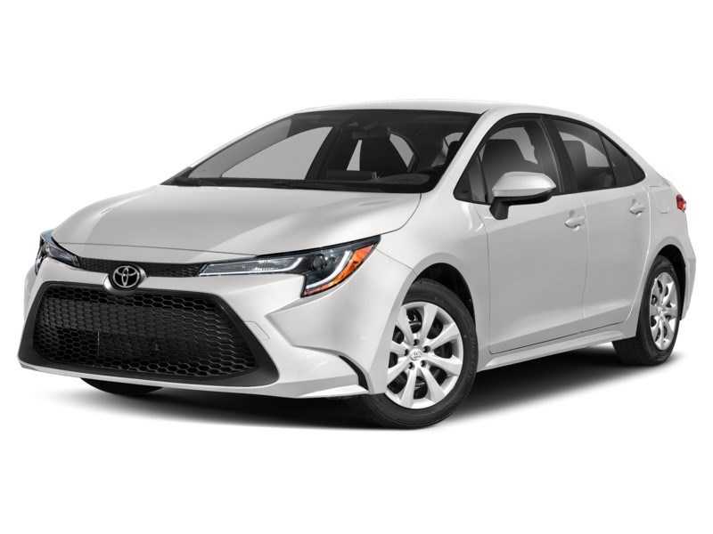 2021 Toyota Corolla LE CVT Super White  Shot 4