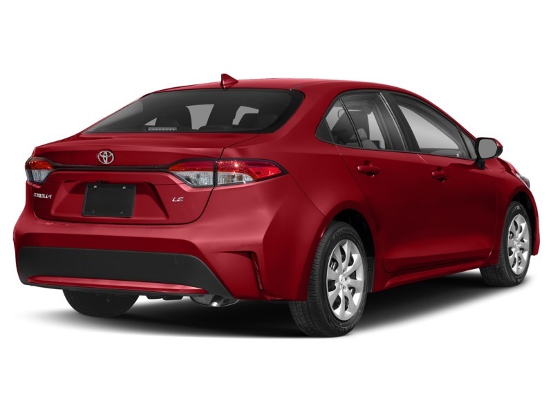 2021 Toyota Corolla LE CVT Barcelona Red Metallic  Shot 2