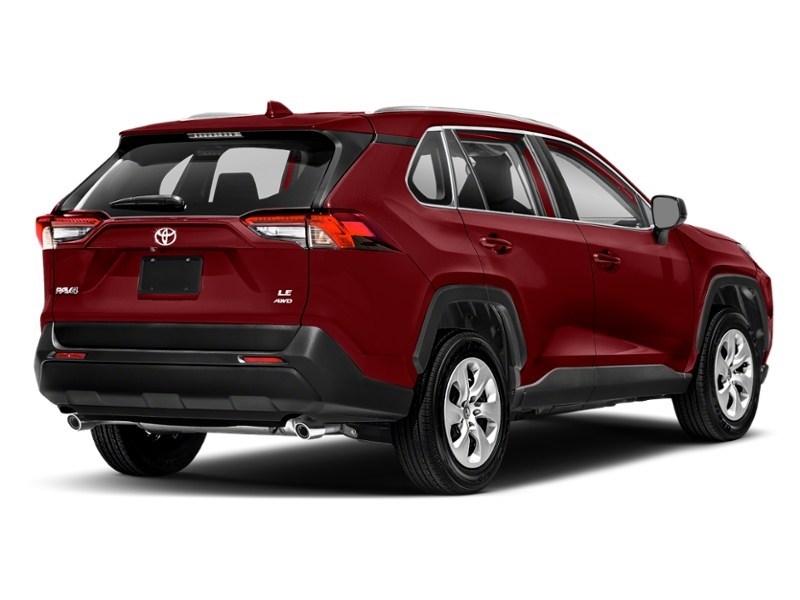 2020 Toyota RAV4 LE AWD Ruby Flare Pearl  Shot 6