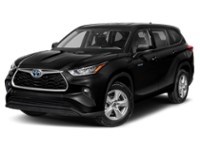 2022 Toyota Highlander Hybrid Hybrid XLE AWD Midnight Black Metallic  Shot 4