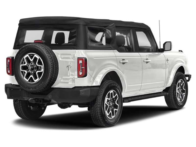 2022 Ford Bronco Outer Banks | 4X4 | 2.3L |LUX PKG |HARD TP|LEATHER Oxford White  Shot 2