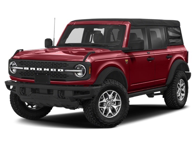 2021 Ford Bronco Badlands 4 Door Advanced 4x4 Rapid Red Metallic Tinted Clearcoat  Shot 7
