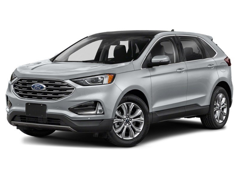 2022 Ford Edge Titanium AWD Iconic Silver Metallic  Shot 4