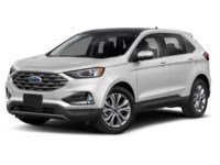 2022 Ford Edge Titanium AWD Star White Metallic Tri-Coat  Shot 10