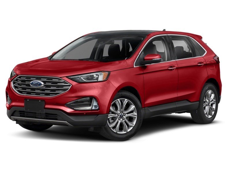 2022 Ford Edge Titanium AWD Rapid Red Metallic Tinted Clearcoat  Shot 28
