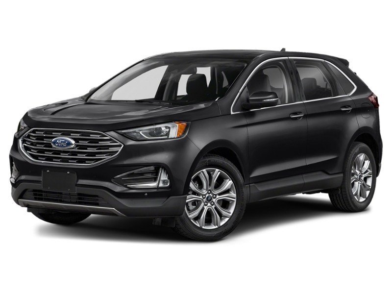 2022 Ford Edge Titanium AWD Agate Black Metallic  Shot 47