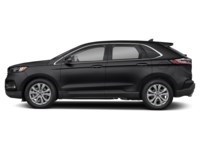 2022 Ford Edge Titanium AWD Agate Black Metallic  Shot 3