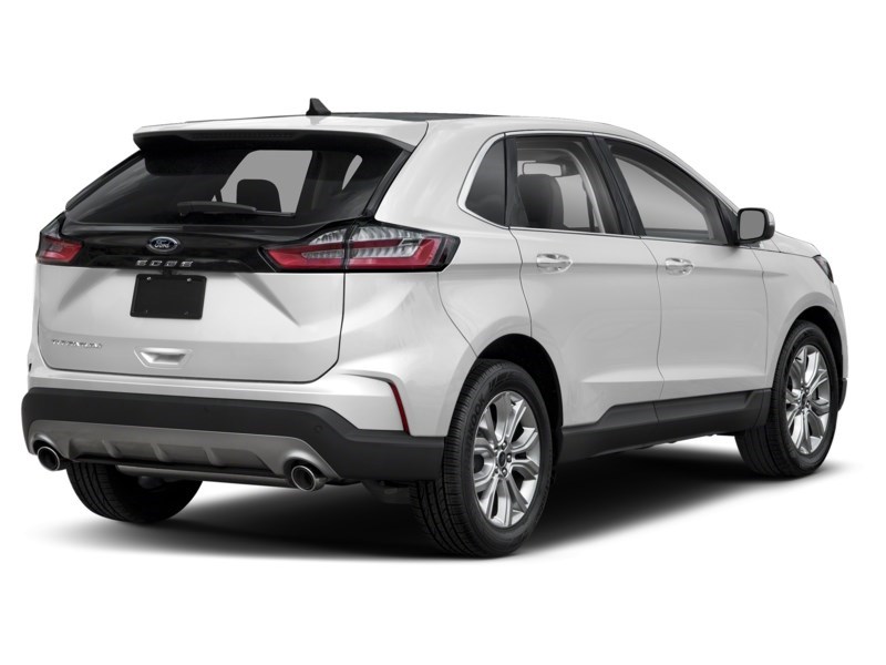 2022 Ford Edge Titanium AWD Star White Metallic Tri-Coat  Shot 8