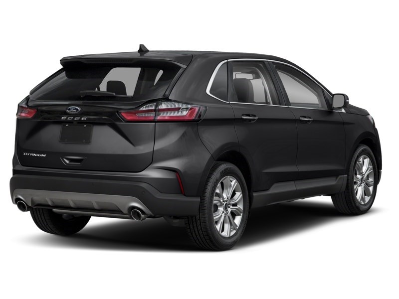 2022 Ford Edge Titanium AWD Agate Black Metallic  Shot 6