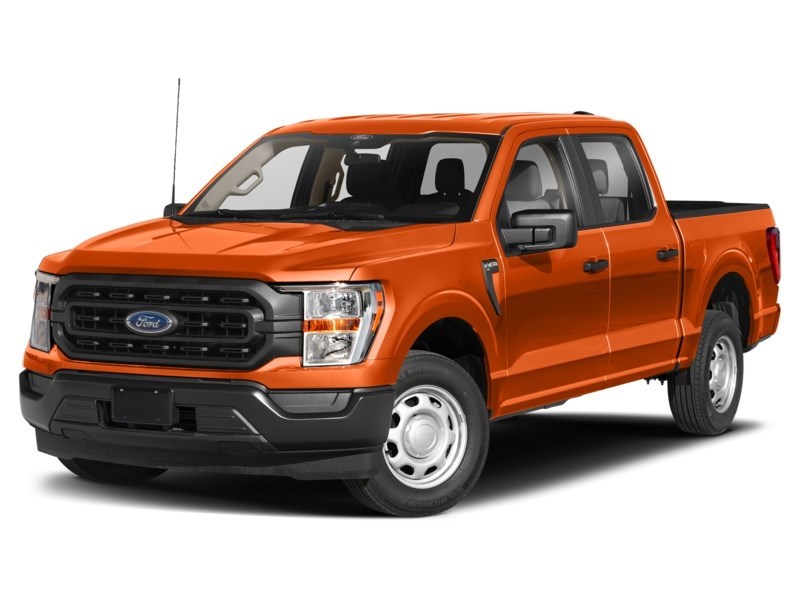 2022 Ford F-150 XL 4WD SuperCrew 5.5' Box Orange  Shot 54