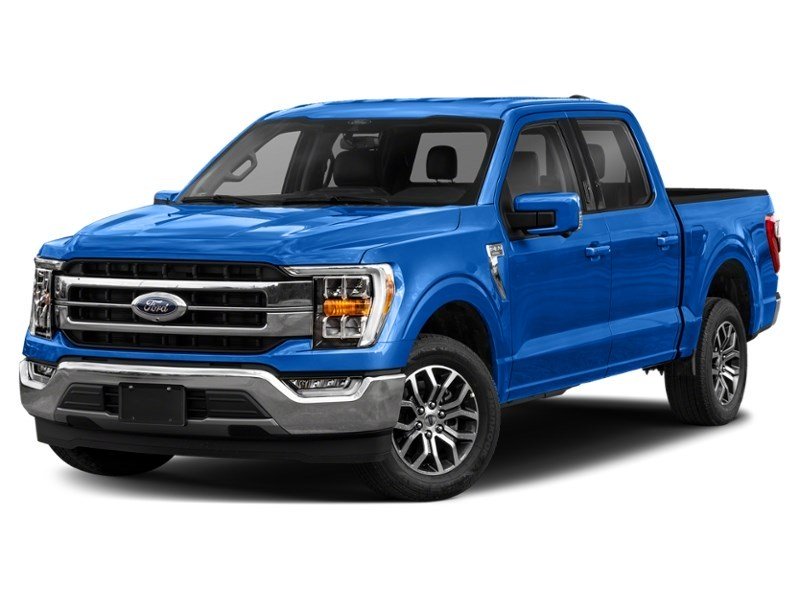 2021 Ford F-150 LARIAT 4WD SuperCrew 5.5' Box Velocity Blue Metallic  Shot 21