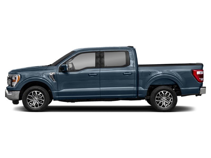 2021 Ford F-150 LARIAT 4WD SuperCrew 5.5' Box Antimatter Blue Metallic  Shot 30