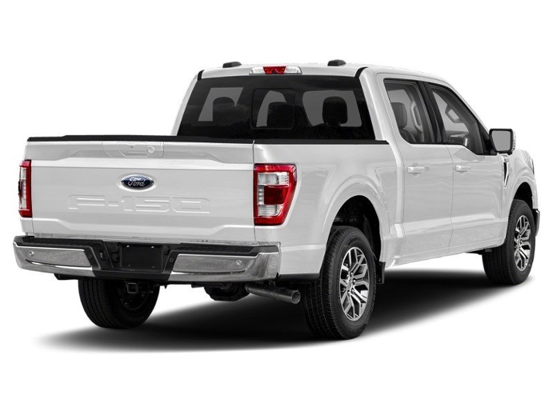 2021 Ford F-150 LARIAT 4WD SuperCrew 5.5' Box Star White Metallic Tri-Coat  Shot 9