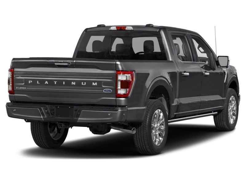 2023 Ford F-150 Platinum 4WD SuperCrew 5.5' Box Agate Black Metallic  Shot 2
