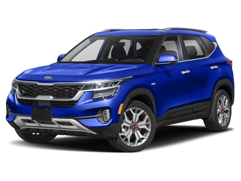 2021 Kia Seltos SX Turbo AWD | Cooled Seats | 1.6T Power Neptune Blue  Shot 1