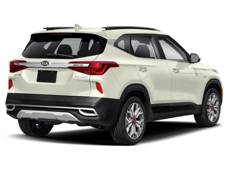 2021 Kia Seltos SX Turbo AWD Snow White Pearl  Shot 2