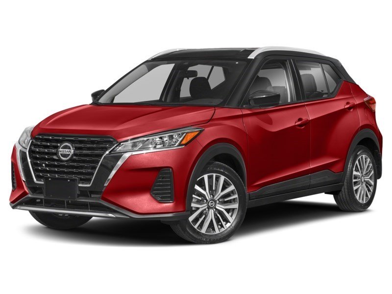 2021 Nissan Kicks SV FWD Scarlet Ember Tricoat/Super Black  Shot 32