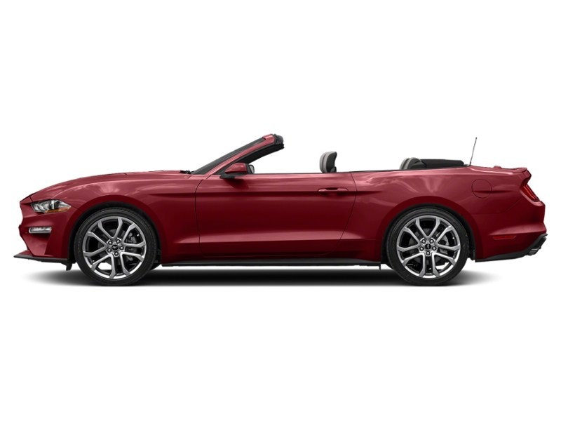 2022 Ford Mustang EcoBoost Convertible Rapid Red Metallic Tinted Clearcoat  Shot 21