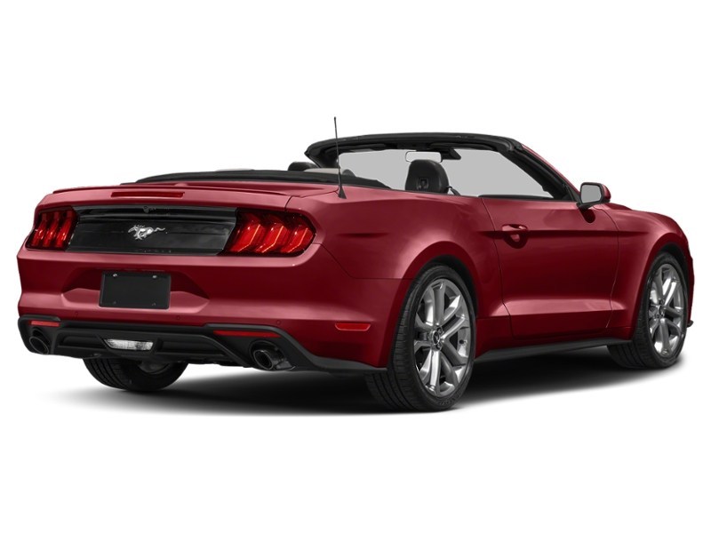 2022 Ford Mustang EcoBoost Convertible Rapid Red Metallic Tinted Clearcoat  Shot 24