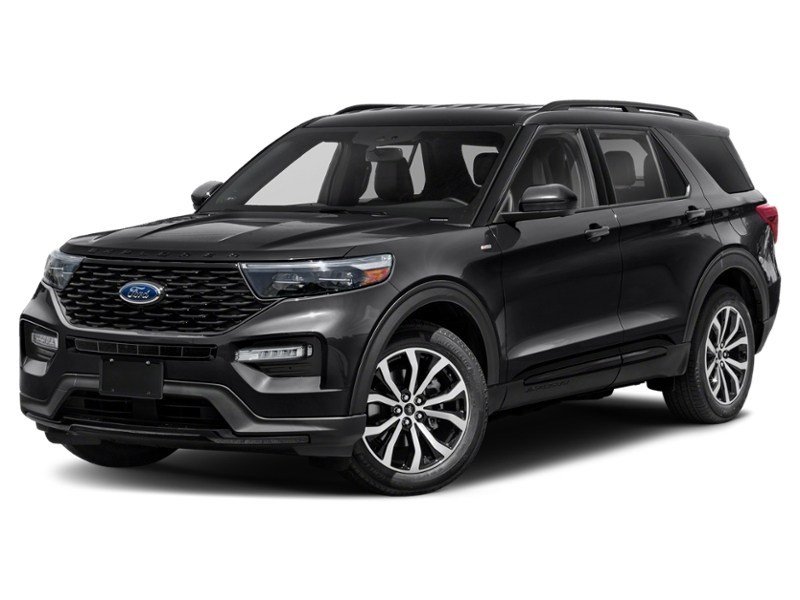 2022 Ford Explorer ST-Line 4WD Agate Black Metallic  Shot 1