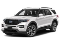 2023 Ford Explorer ST-Line 4WD Star White Metallic Tri-Coat  Shot 4