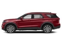 2022 Ford Explorer ST-Line 4WD Rapid Red Metallic Tinted Clearcoat  Shot 3