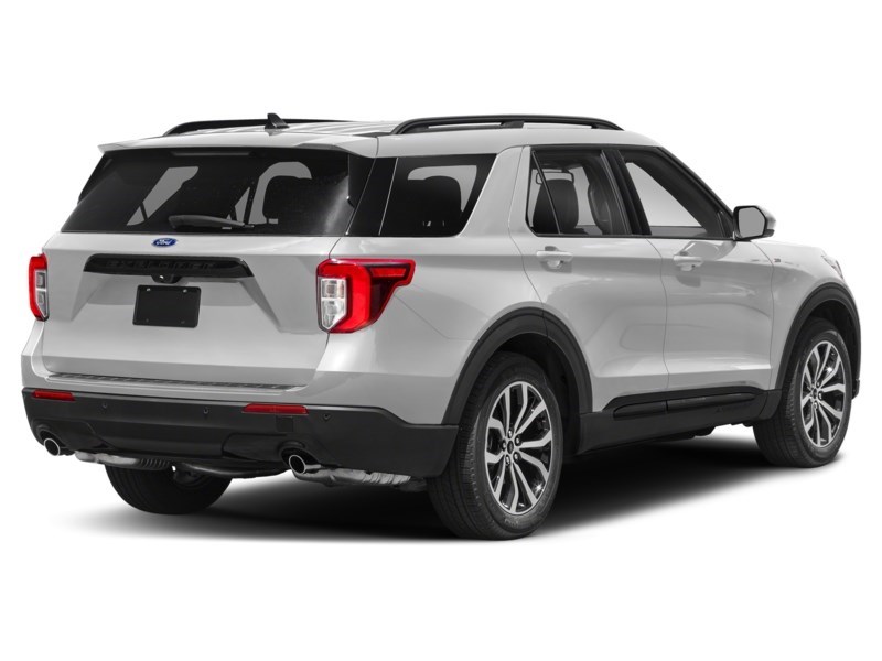2023 Ford Explorer ST-Line 4WD Star White Metallic Tri-Coat  Shot 2