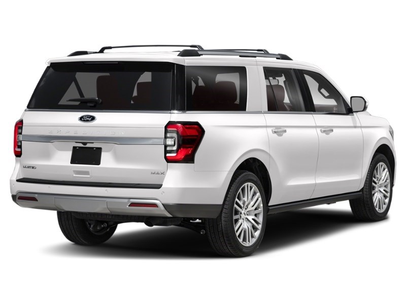2022 Ford Expedition Max Limited Max 4x4 Star White Platinum Metallic Tri-Coat  Shot 18
