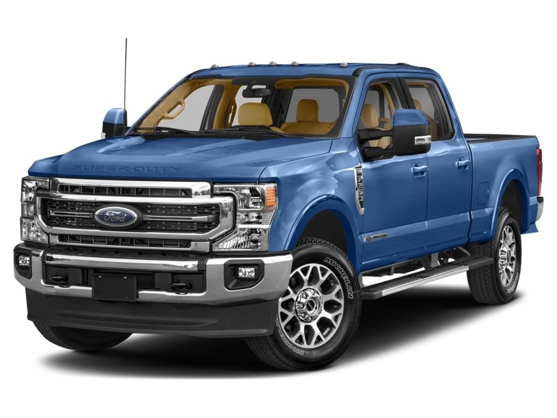 2022 Ford F-250 LARIAT 4WD Crew Cab 6.75' Box Atlas Blue Metallic  Shot 10